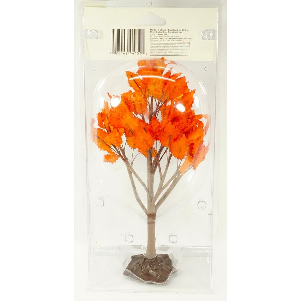 Lemax 2004 Autumn Maple Tree‎ Large #44151 NEW Sealed in Package Vintage 9" Tall - Picture 3 of 3